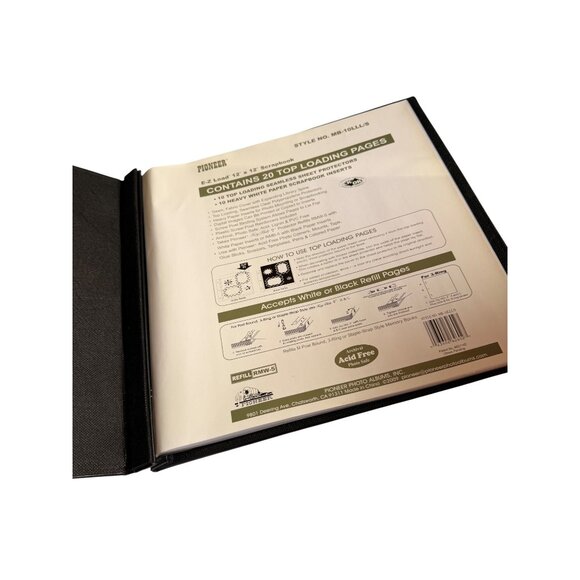 Live Laugh Love Pioneer Leatherette Photo Album 8.5" x 11" With 20 Top Loading P - Picture 3 of 10